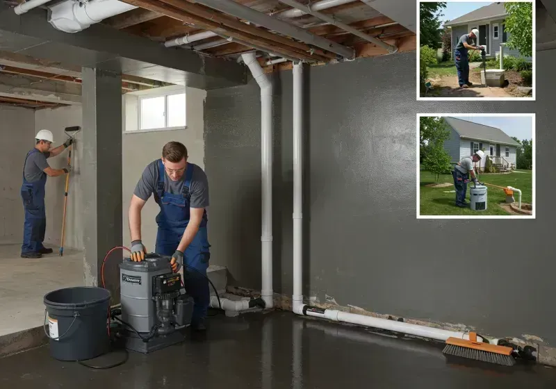 Basement Waterproofing and Flood Prevention process in East Brewton, AL